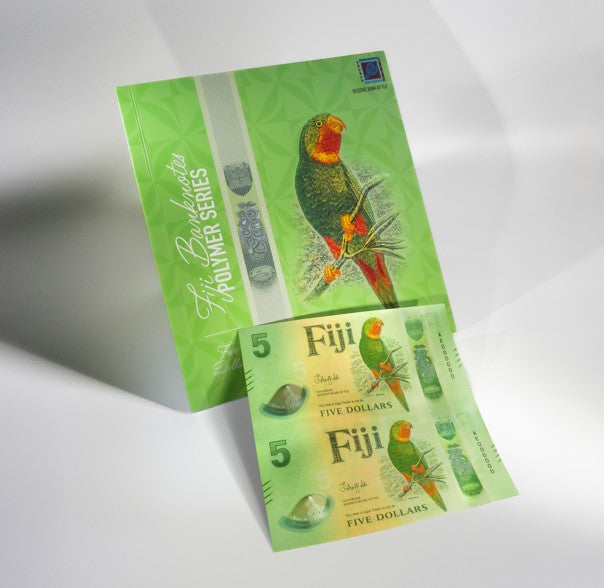 2025 New Polymer $5 Pairs Banknote Folder (2 notes in a sheet with folder)