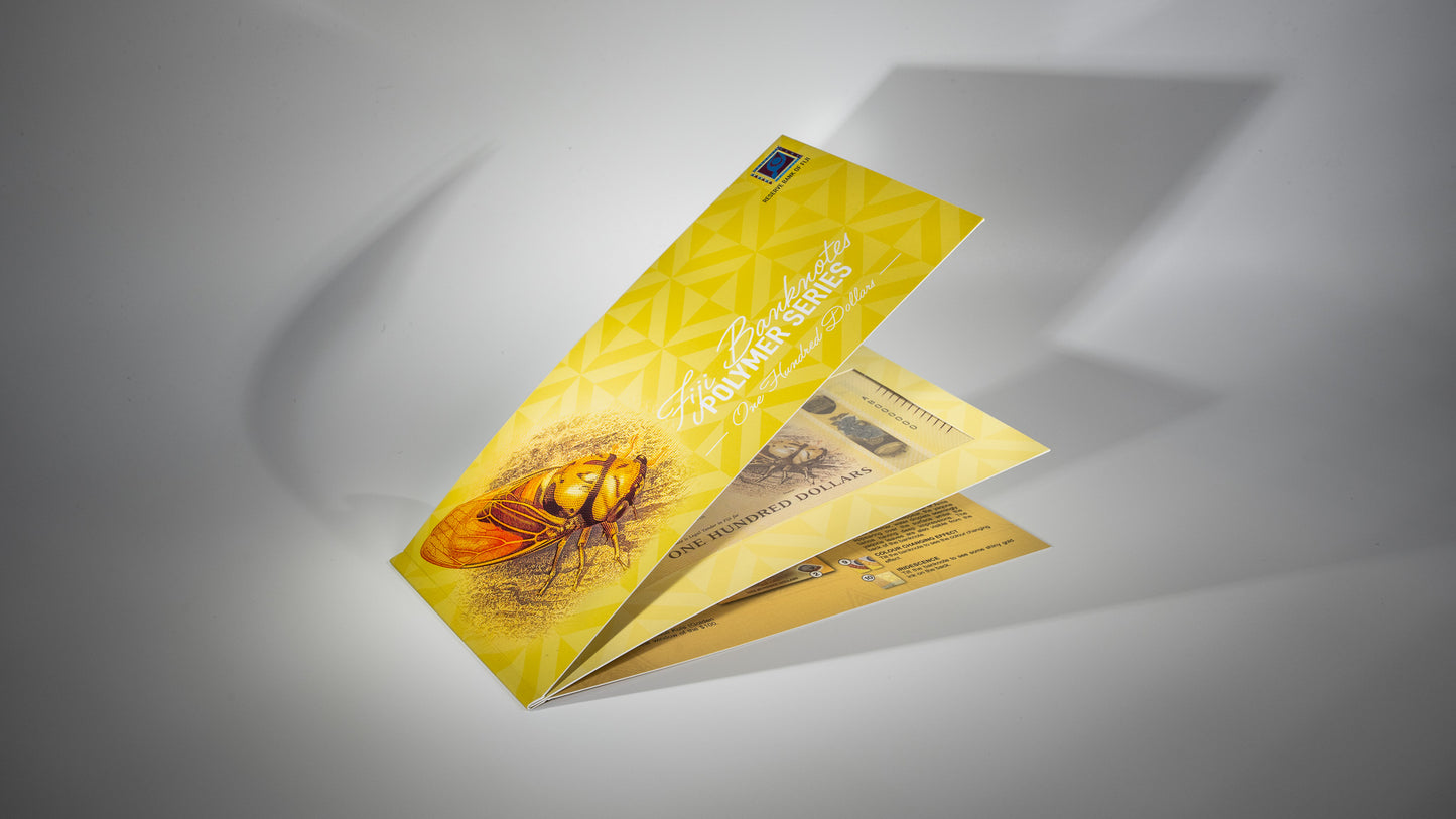 2025 New Polymer $100 Single Banknote Folder