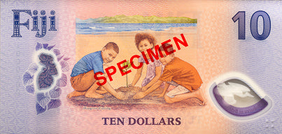 2025 New Polymer $10 Specimen Banknote