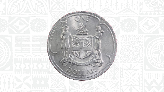1969 $1 Coat of Arms