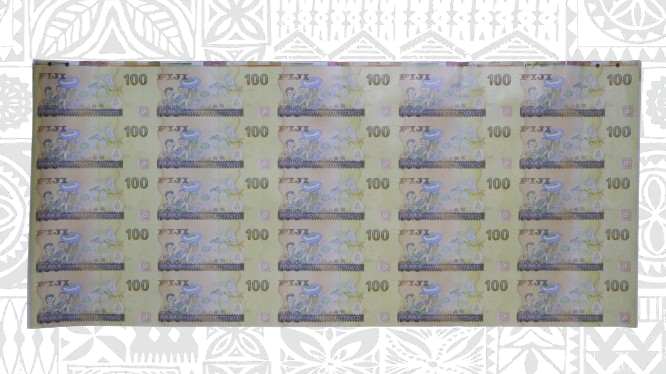 2012 $100 Uncut Sheet (25 notes in a sheet)