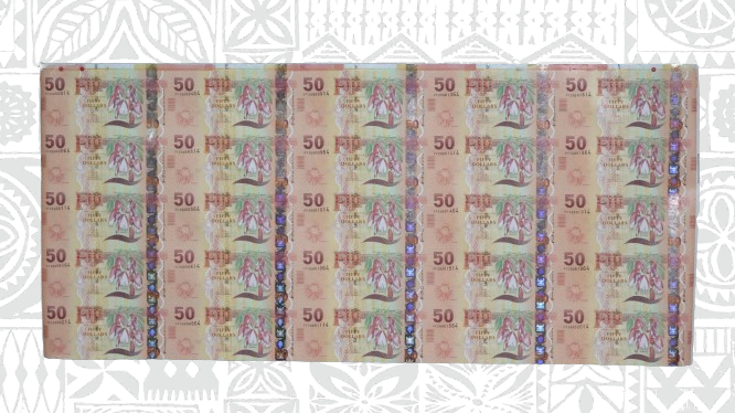 2012 $50 Uncut Sheet (25 notes in a sheet)