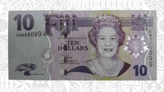 2007 series Queen’s effigy $10 Banknote