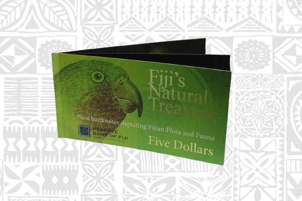 Empty Flora & Fauna $5 Single Note Folder