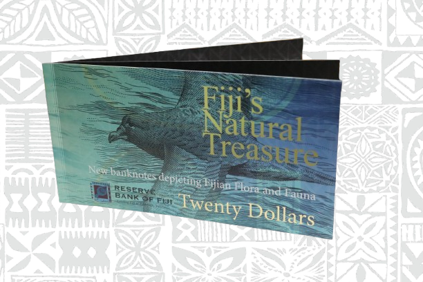 Empty Flora & Fauna $20 Single Note Folder