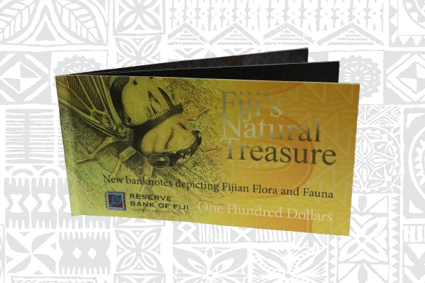 Empty Flora & Fauna $100 Single Note Folder