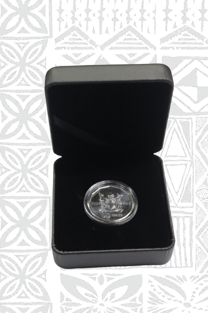 2017 50c Rugby series coin in a clamshell