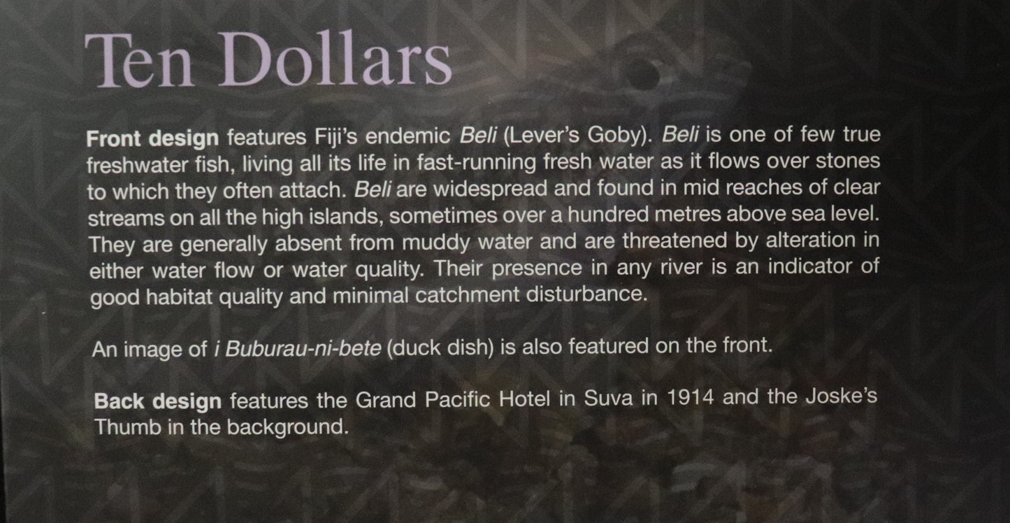 2012 $10 Single Note Folder