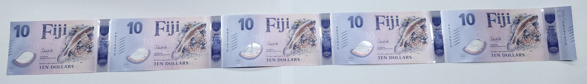 2025 New Polymer $10 Uncut Sheet (5 notes in a sheet) – Reserve Bank of ...
