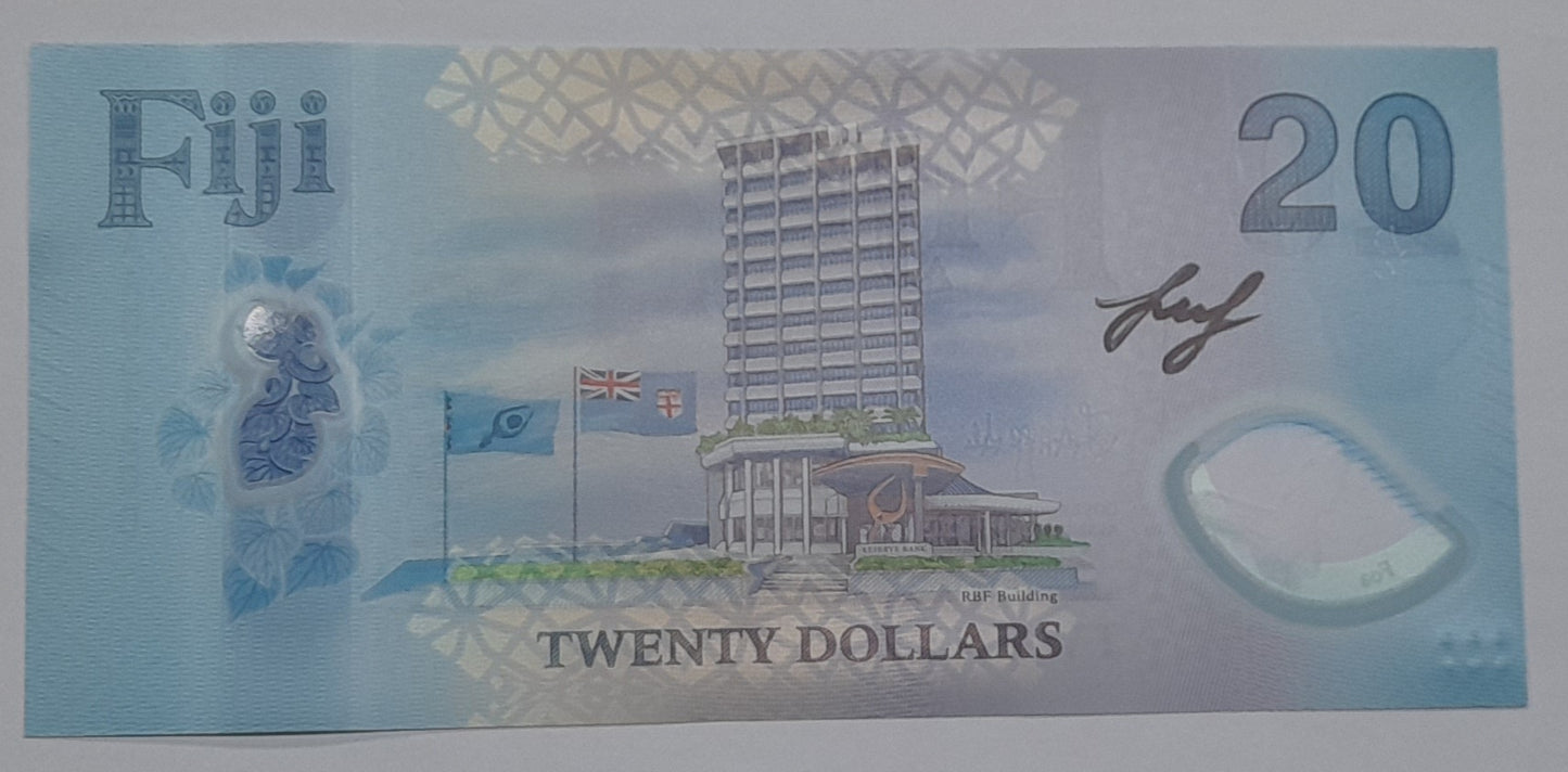 2025 New Polymer $20 Designer Autographed Banknote