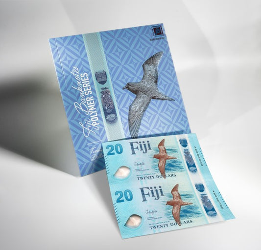 2025 New Polymer $20 Pairs Banknote Folder (2 notes in a sheet with folder)