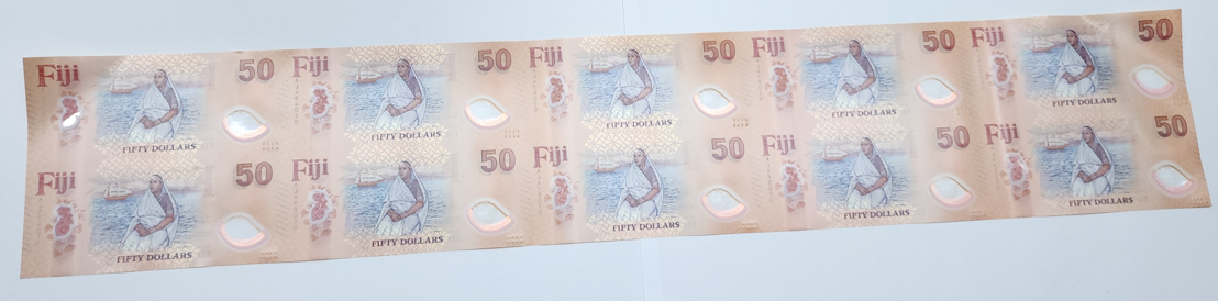 2025 New Polymer $50 Uncut Sheet (10 notes in a sheet)