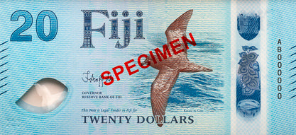 2025 New Polymer $20 Specimen Banknote