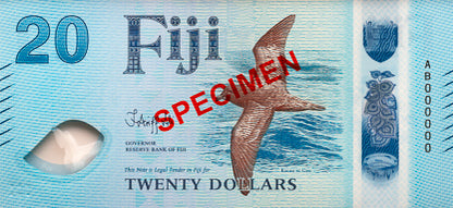 2025 New Polymer $20 Specimen Banknote