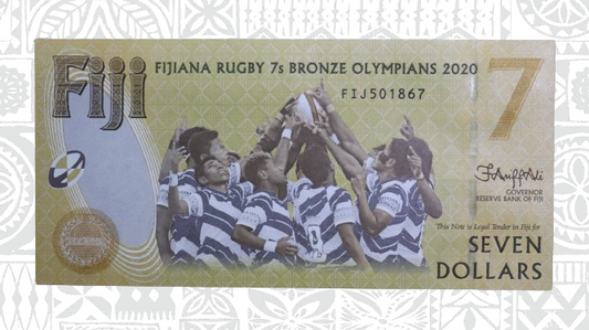 2022 Commemorative $7 (Gold) Banknote