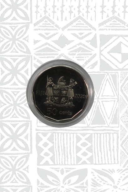 2020 Commemorative 50c FAI Coin in a Clamshell