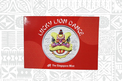 2023 Auspicious Lion Dance Coin (Coloured)