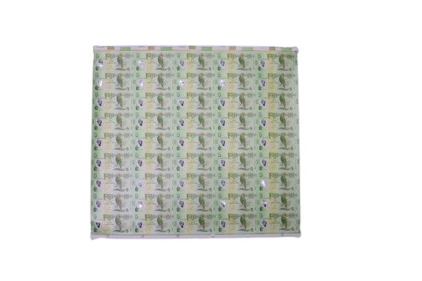 2012 $5 Uncut Sheet (45 notes in a sheet)