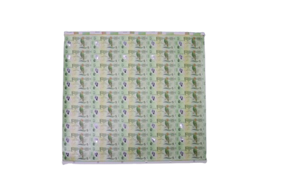 2012 $5 Uncut Sheet (45 notes in a sheet)